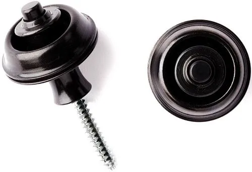 Dunlop SLS1103BK Straplok Original Комплект для замены обычного крепления ремня на систему Straplok.